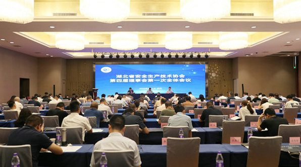 湖北省安全生产技术协会第四届理事会第一次全体会议在武汉召开